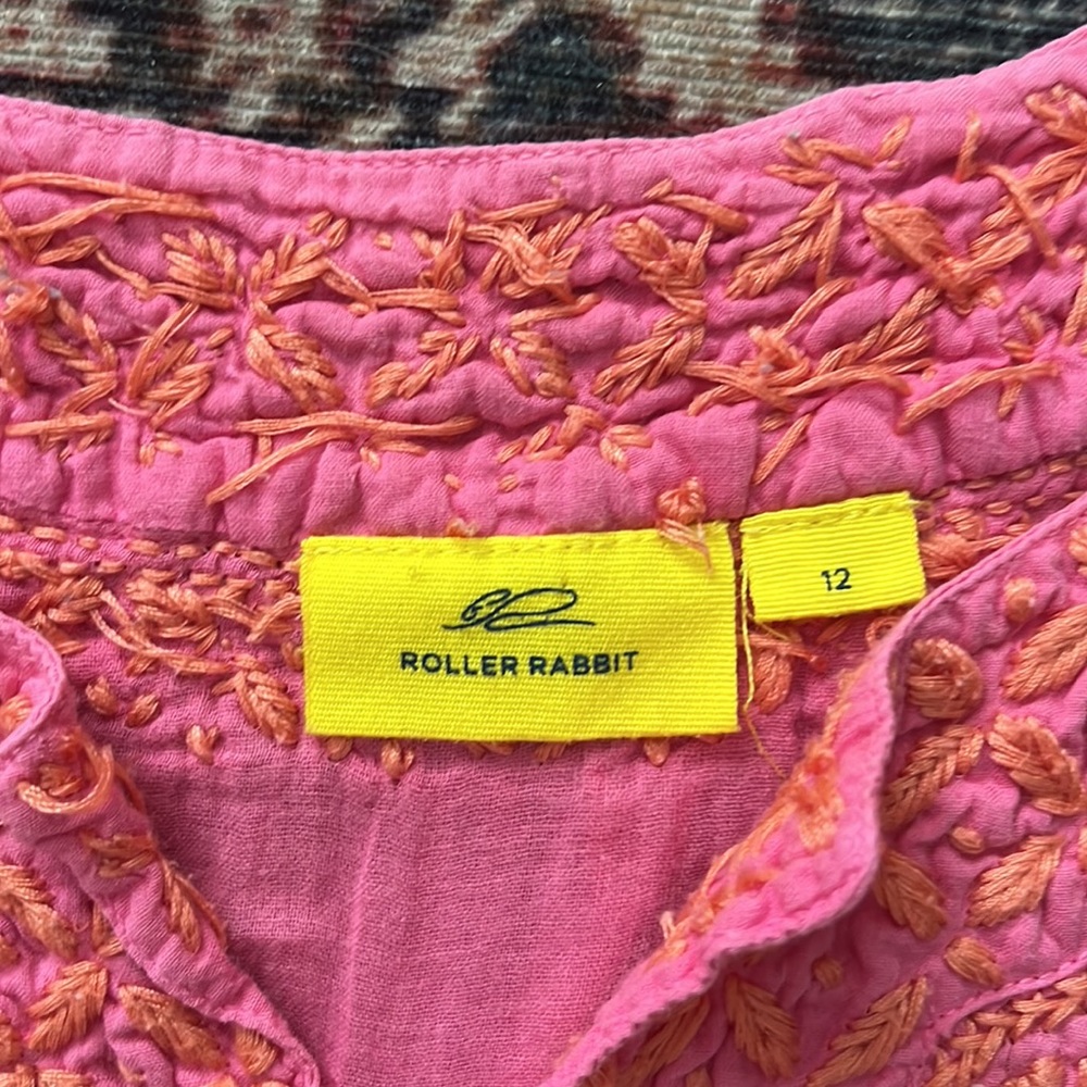 Roller Rabbit cover up - Picture 2 of 5